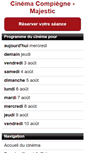 Mobile Screenshot of majestic-compiegne.fr